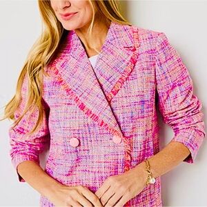 Liz Claiborne Women's Multi-Color Tweed Blazer